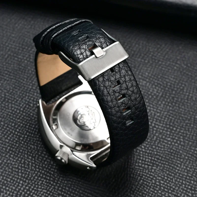 حزام من الجلد الطبيعي للديزل DZ7312 DZ7314 22 مللي متر 24 مللي متر 26 مللي متر 27 مللي متر 28 مللي متر 20 مللي متر 32 مللي متر أسود براون الرجال جلد البقر حزام (استيك) ساعة سوار #6
