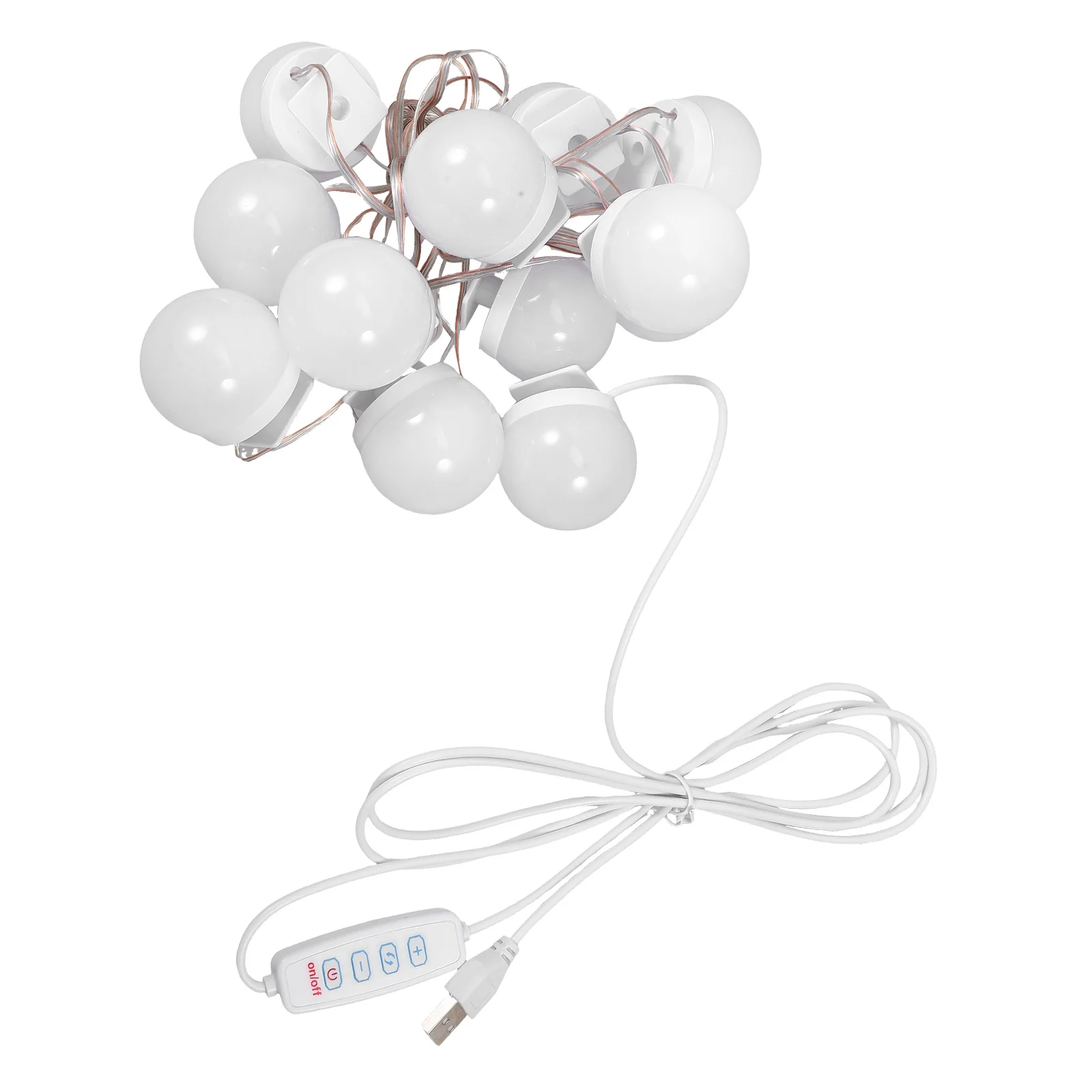 

12Pcs Mirror Front Light LED Makeup Lamp Brightness Adjustable Soft Light Vanity Lights for Dressing Vanity Lights