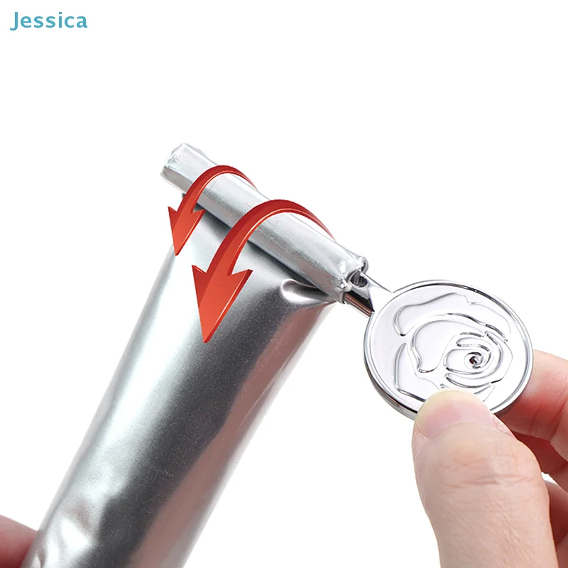 

〔Jessica〕Effortless Tube Wringer – Stainless Steel Squeezer for Toothpaste, Cosmetics & Paint Tubes