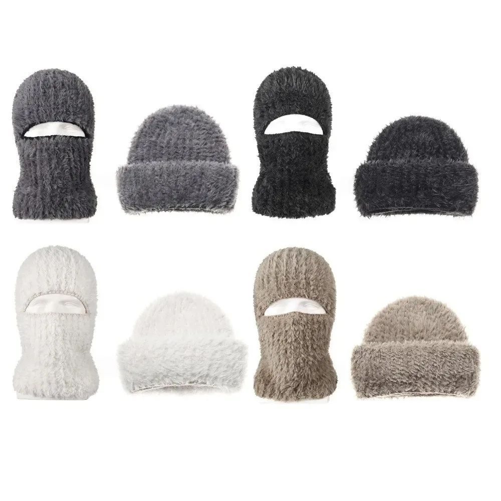 

Outdoor Winter Warm Balaclavas Cap Windproof Full Face Pullover Cap Soft Thickened Neck Warmer