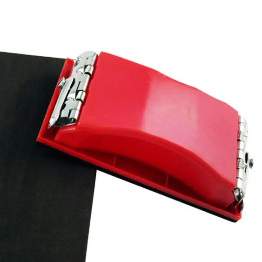 Sander Sandpaper Sanding Tool Rectangle Paper Holder Plastic Stand Board