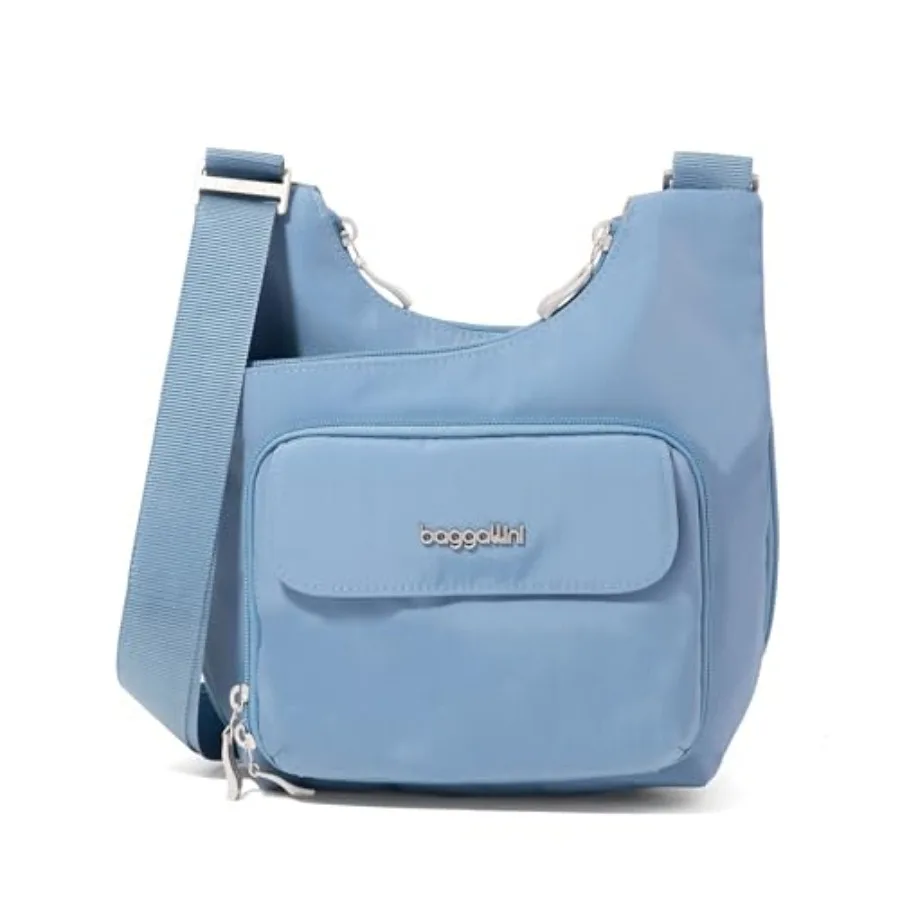 

Women Criss Cross Crossbody Bag for daily use, PU leather, black, lightweight and adjustable strap