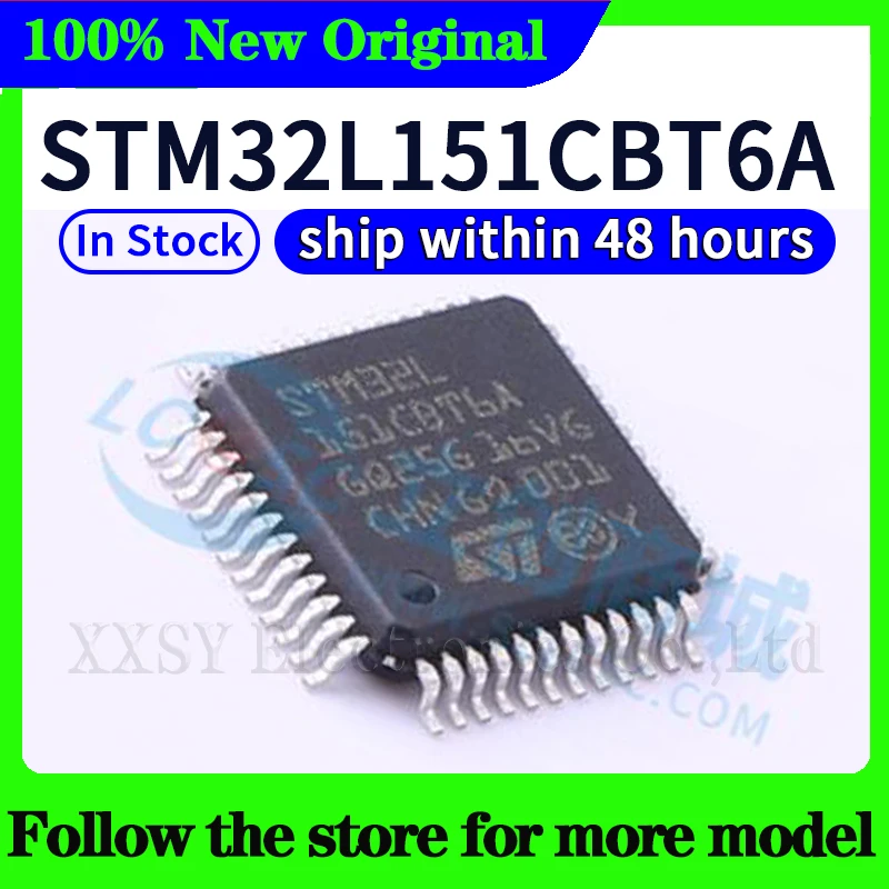 

STM32L151CBT6A Высокое качество, новый