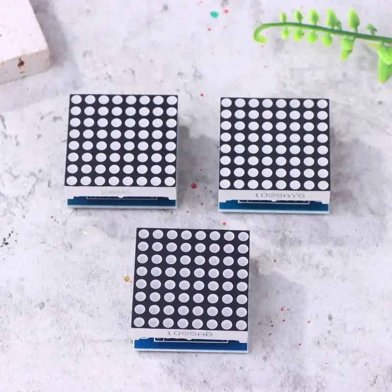 1PC MAX7219 Dot Matrix Module LED Module Display Module Support Cascading Control MCU Control Driver