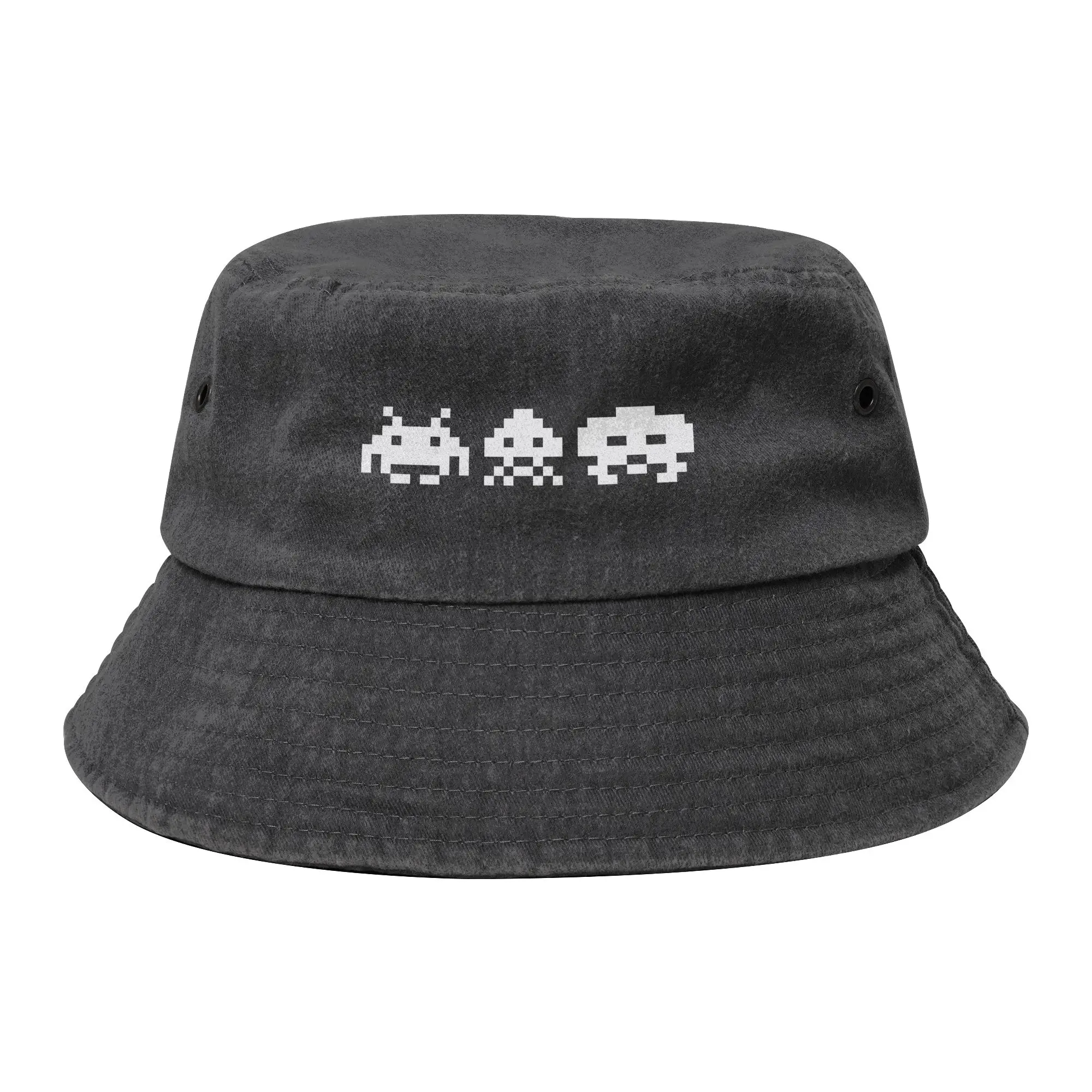Space Invaders Bucket Hat for Girl Summer  Sun Hats Stylish Lightweight for Outdoor Sport Fisherman Hat Headwear