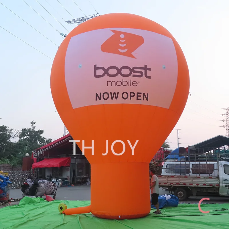 

giant outdoor advertising inflatable ground balloon,7m high inflatable air stand promotion balloons