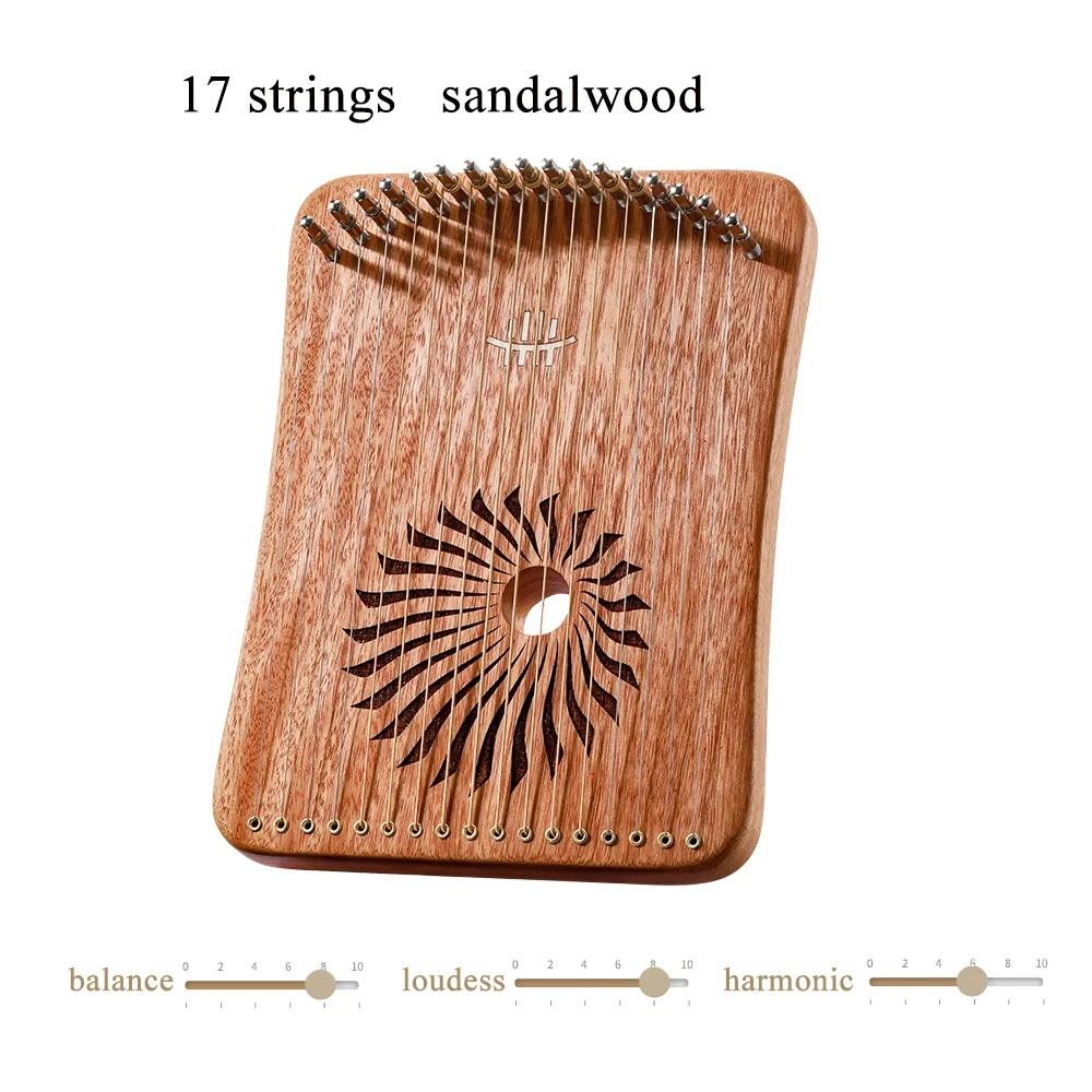 ฮาร์ปนิ้วมือ Hluru Lyre 31 สาย - Musical Instrument Harp บทวิจารณ์และราคา