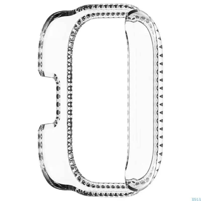 R91A 세련된 충격 방지 커버 시계를위한 지능형 시계 보호기 프레임 5 활성/5 라이트 스마트 워치 중공 디자인