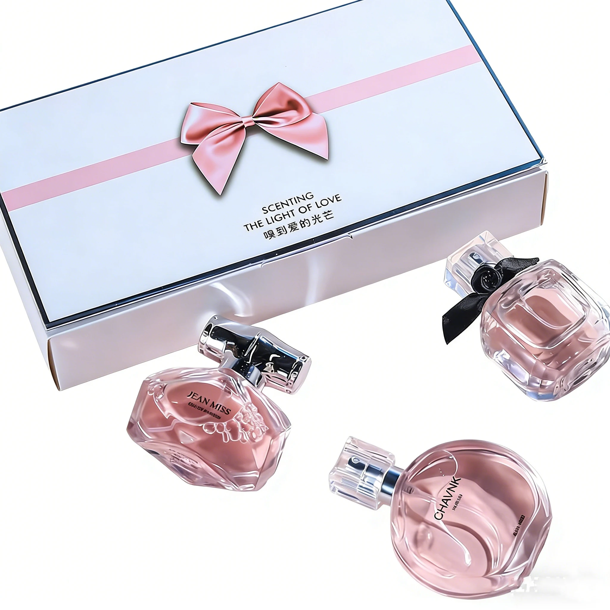 

Perfumes Gift Set for Women 3 Pieces, Eau De Parfum Body Spray for Women, Women's Hair Perfume Set, Mini Travel Size, 3x30ml