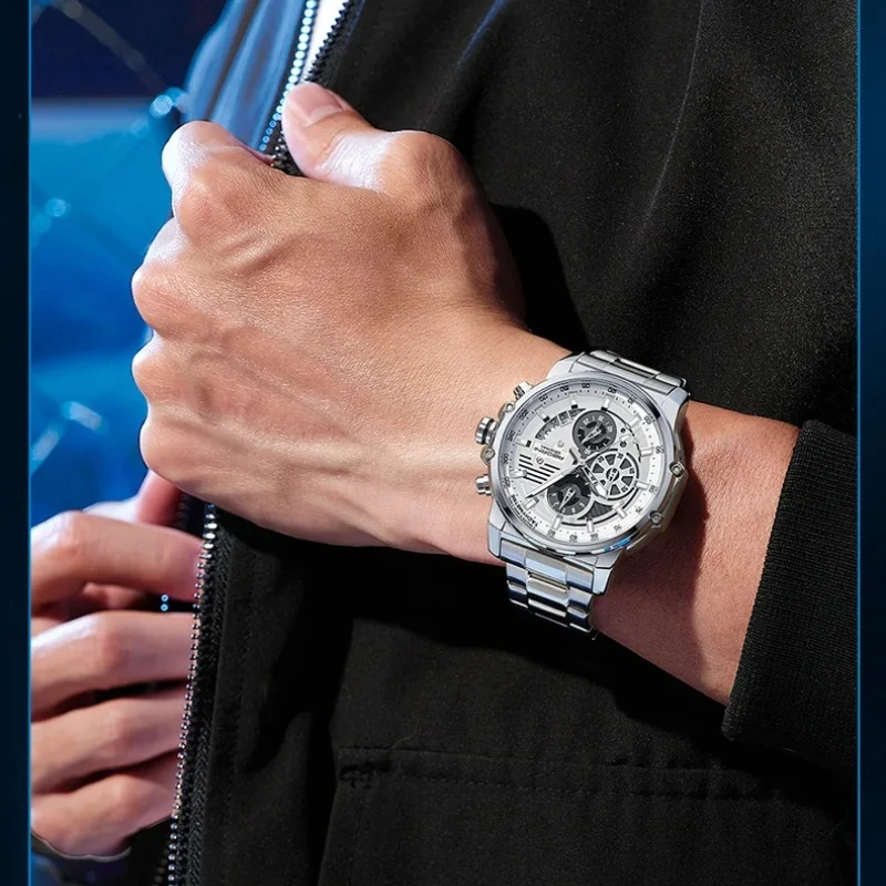 Jam Tangan Pria ABORNI 9056 Me - Luxury Watch Magazine ulasan dan harga