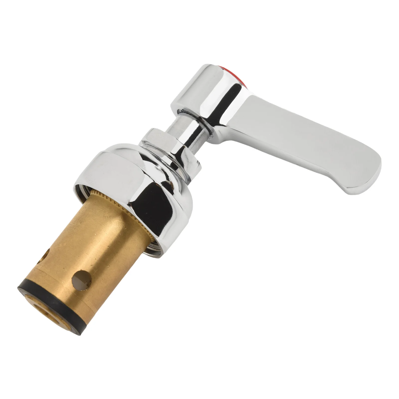 Brass Lever Handle for T&S Brass 002713 40 Spindle Assembly Seamless Water Flow and Temperature Control Brass Lever