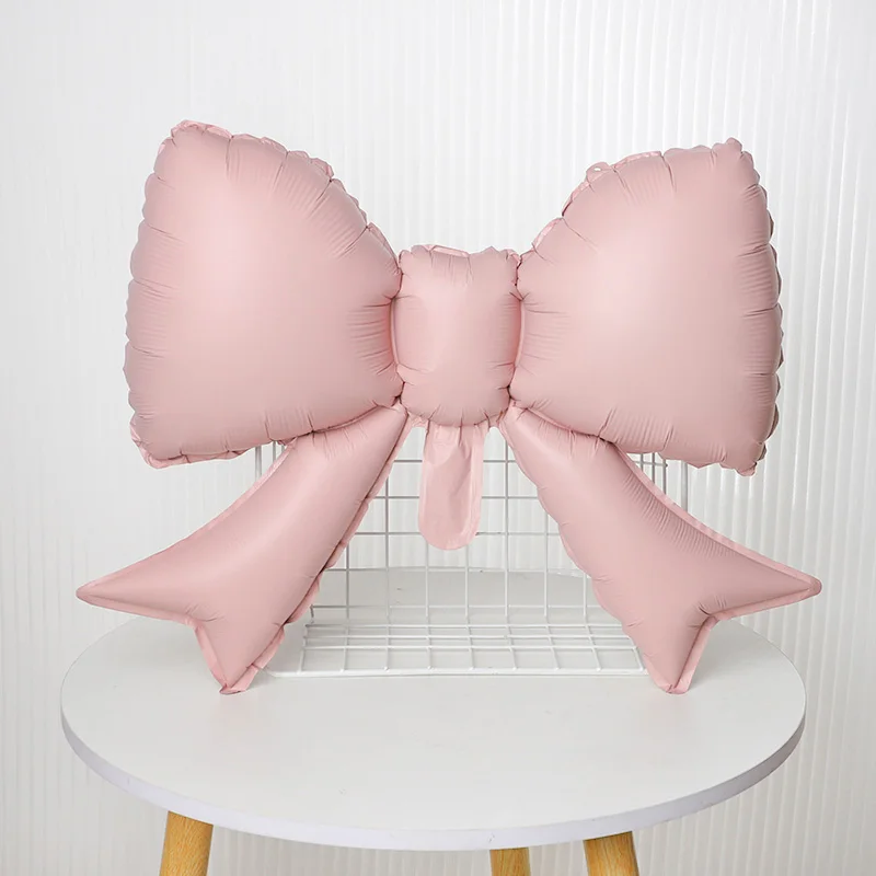

5/10pcs Giant Pink Bowknot Foil Balloon Wedding Backdrops Birthday Party Bridal Showers Anniversary Decoration Gift Supplies﻿