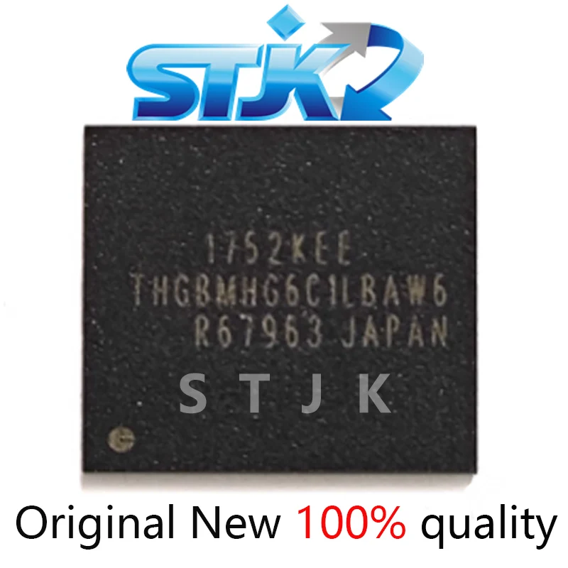 

THGBMHG6C1LBAW6 BGA153 8GB EMMC FLASH Memory chip