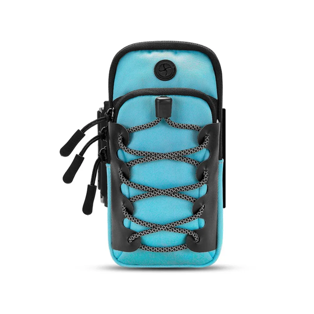 

Double-layers Running Phone Bag Waterproof Protective Wrist Phone Bag Fall Prevention Portable Sports Arm Bag Sports