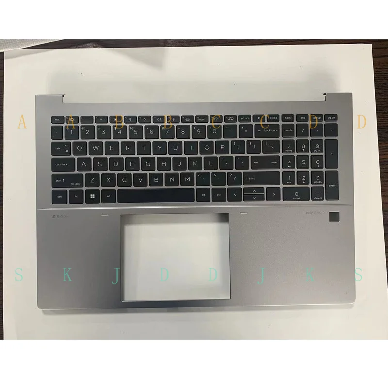 M  for HP ZBOOK Fury 16 G9 Silvery gray US C Cover With Backlight keyboard 6070B2223511