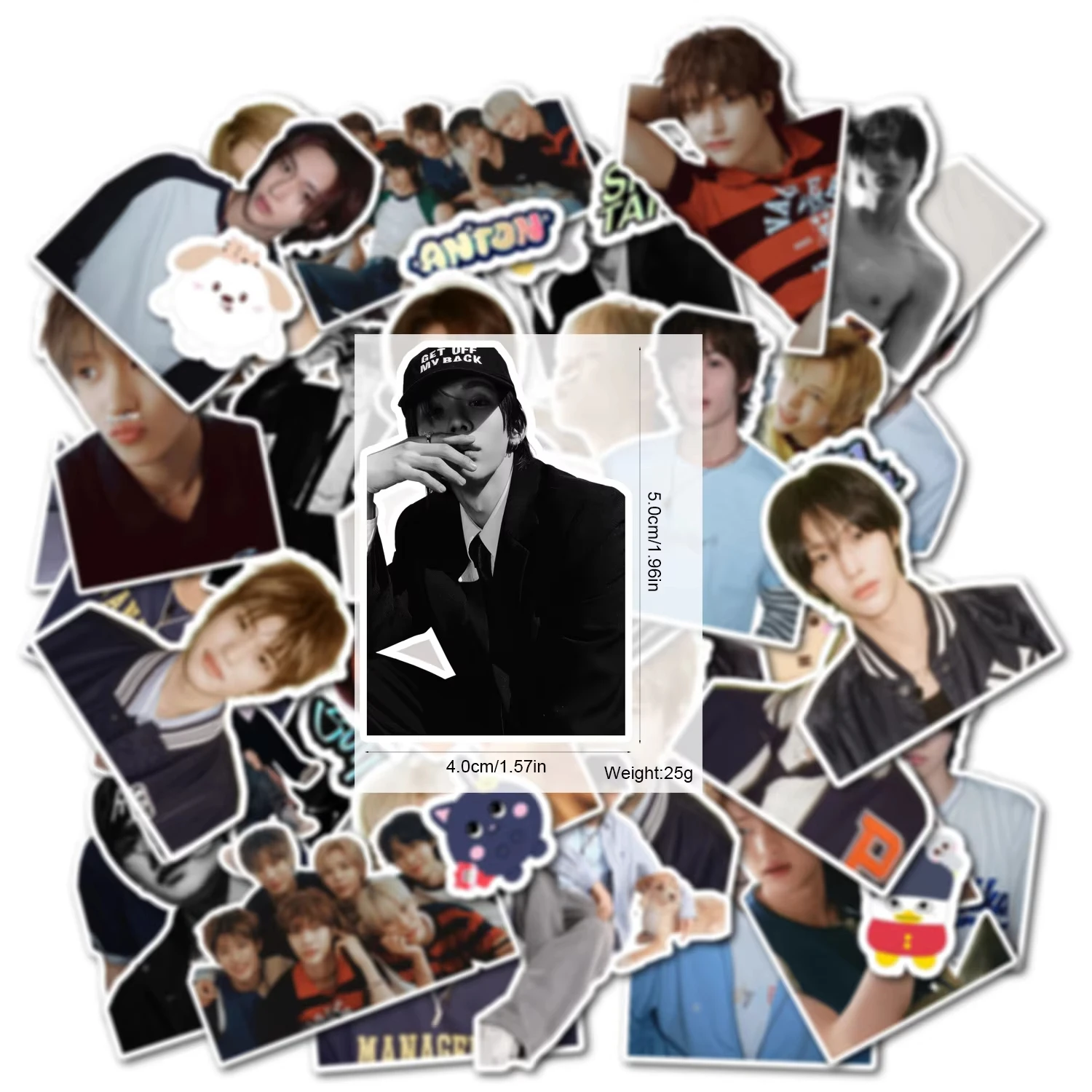 50 قطعة/المجموعة Kpop المعبود RIIZE ألبوم جديد أوديسي الديكور سجل القصاصات الهاتف المحمول ملصق أنتون WONBIN SHOTARO ملصق المشجعين الهدايا
