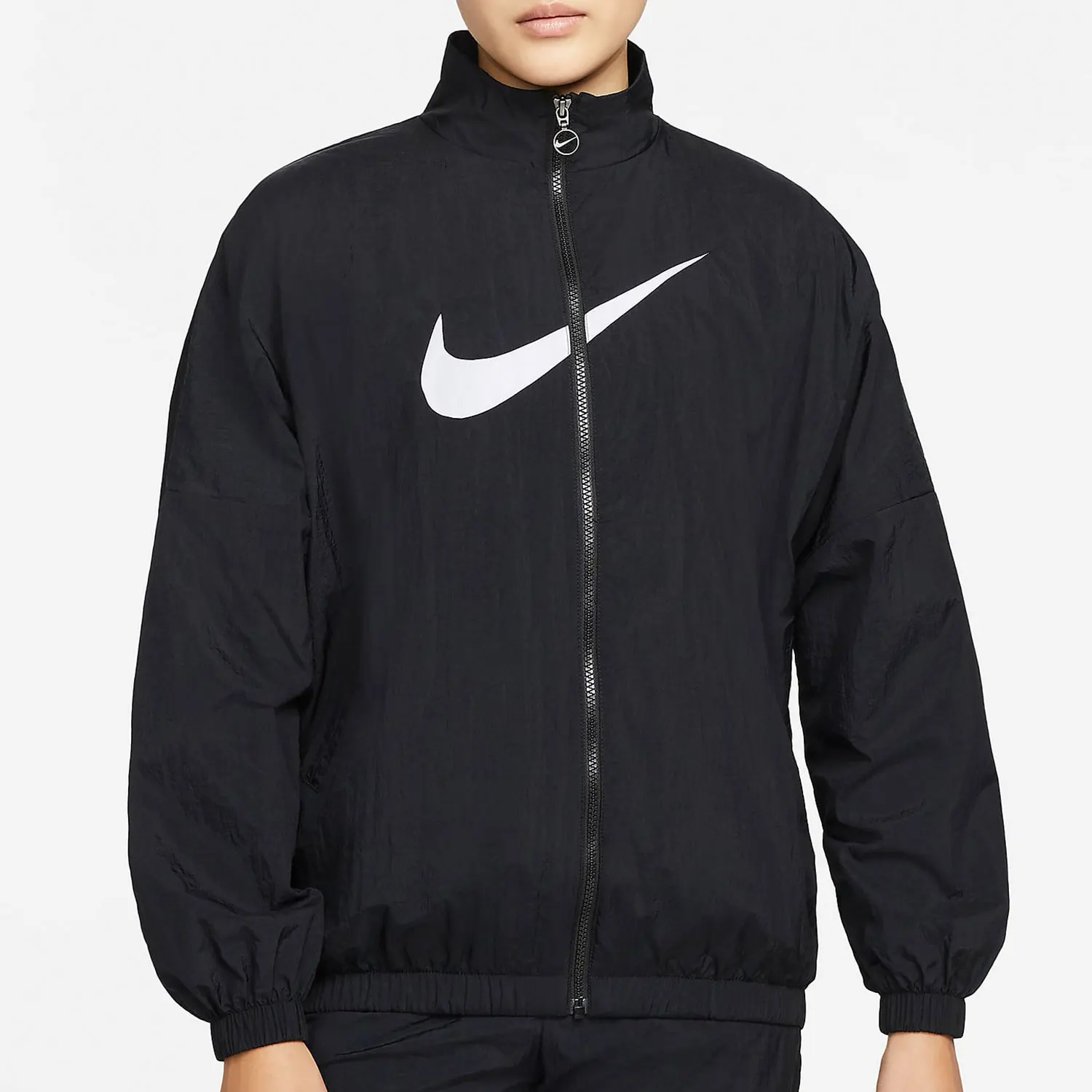 Nike genuine Casual Women's Fashion Sports Loose Windproof Trendy Jacket DM6182-010