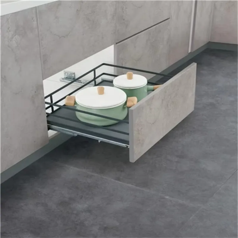 D302 Eco-friendly Modern Four-Sided Drawer Basket