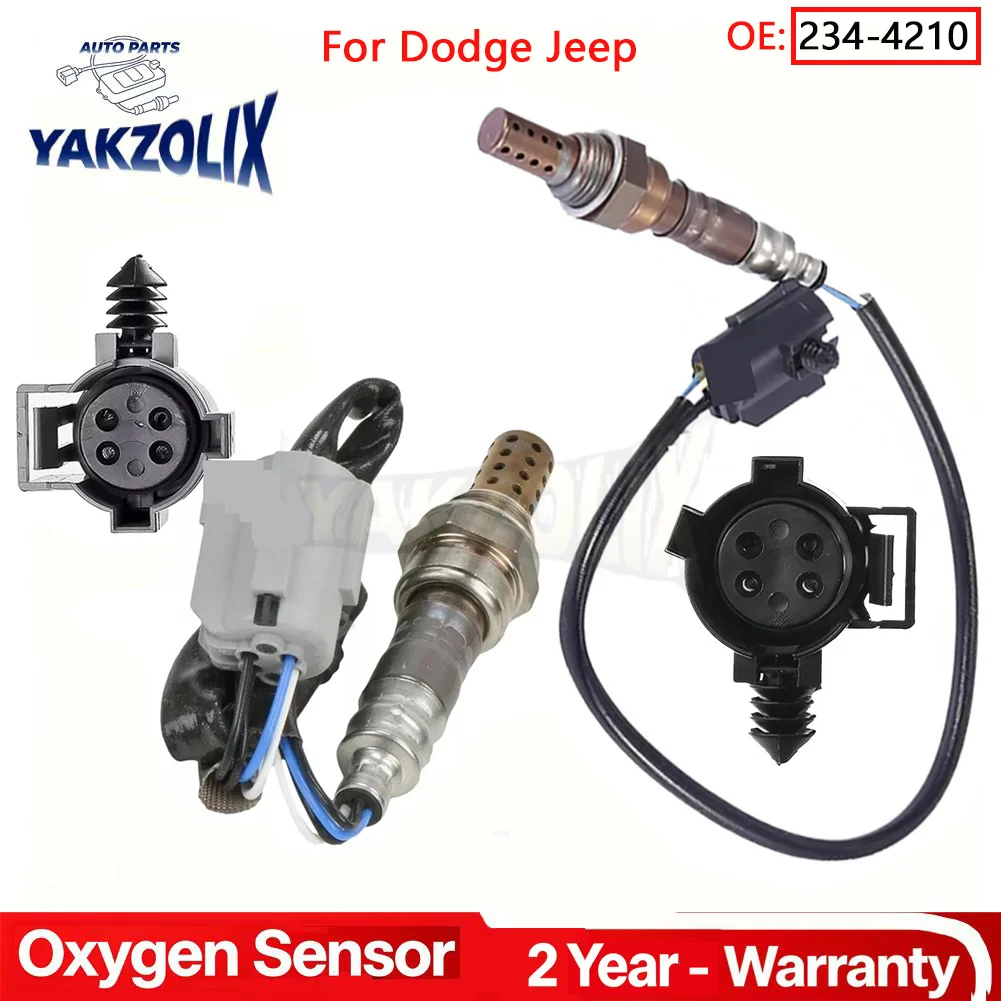 2pcs for Dodge Ram 1500 2500 3500 Viper 8.0L 3.9L 5.2L 5.9L Jeep Grand Cherokee 4.0LOxygen O2 Sensor 4 Wires Upstream Downstream