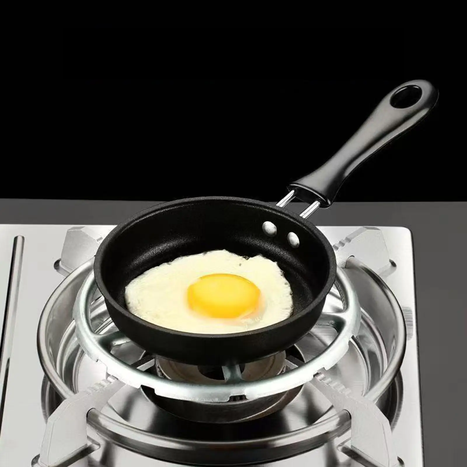 Nonstick Mini Frying Pan Small Skillet Egg Pan Iron Omelette Cooker for Induction Gas Stove Kitchen Use