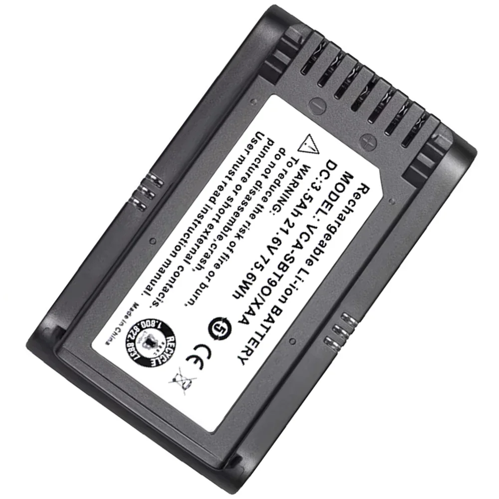 100% NOUVEAU 3500mAh batterie de remplacement sous vide pour samsung JET70 VCA-SBT90EB VCA-SBT90E batteries,Jet70/+ VS15T7032P4
