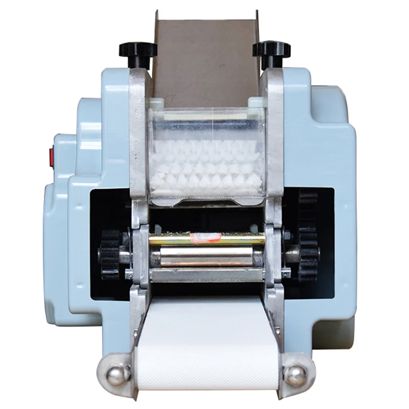 

110V 220v Round square wonton Skin Maker rolling press Pasta Slicer Moulding Tool commercial Electric Dumpling wrapper machine
