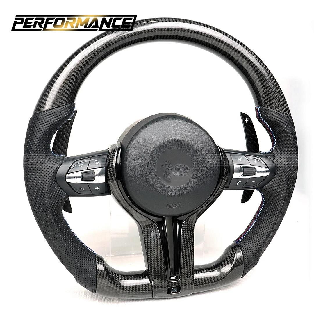 TDD Carbon Fiber Magnetic Paddle Shifter for BMW F10 F30 F15 F16 F87 F80 F82 F06 F13 F85 F86 F32 F20 F22 F25 F26 M Sport