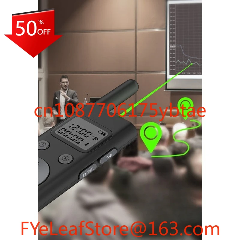 

High-power Green Light Page Turning PPT Remote Control Pen, Electronic Wireless 300 Meters Remote Control