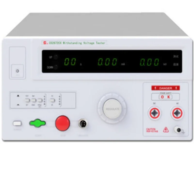 5kV High Pressure Machine Leakage Digital Display Withstand Voltage Tester Cs2672cx AC/DC Withstand Voltage Tester