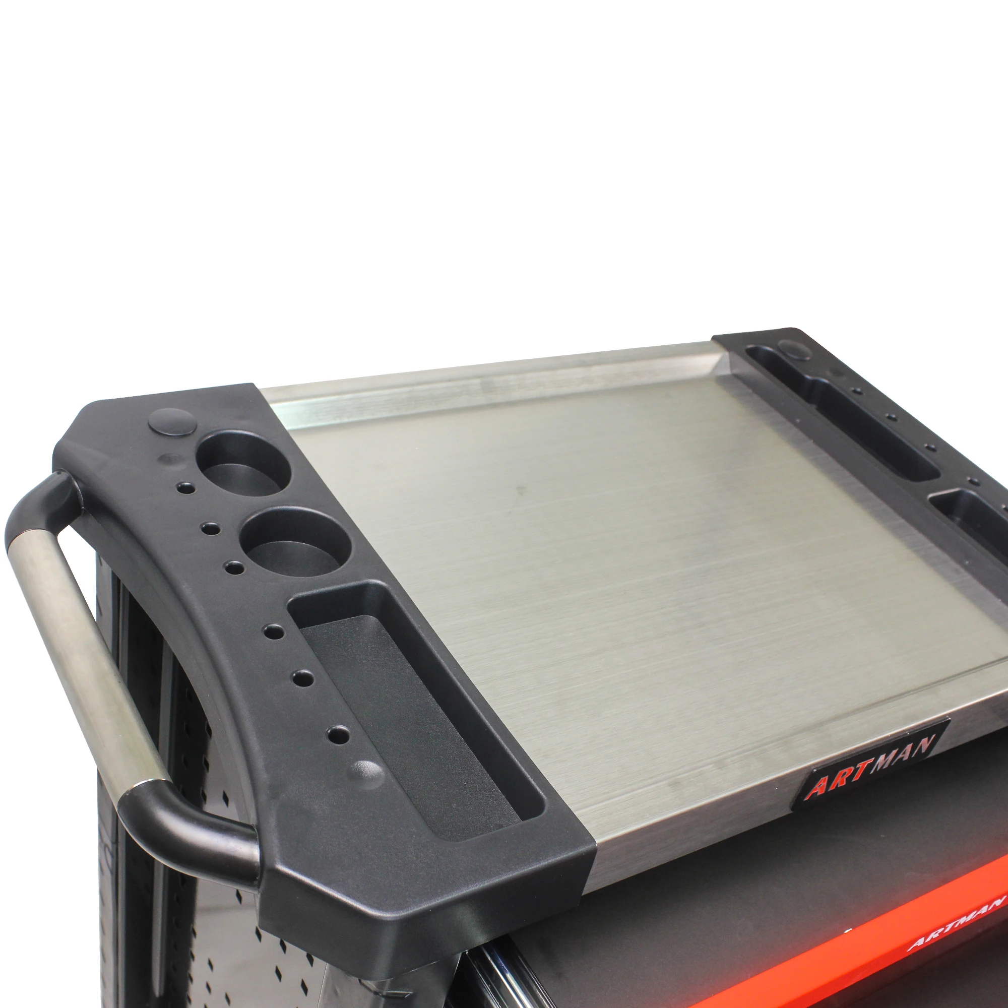 

REMOVABLE 4 DRAWERS TOOL CART WITH LOCK