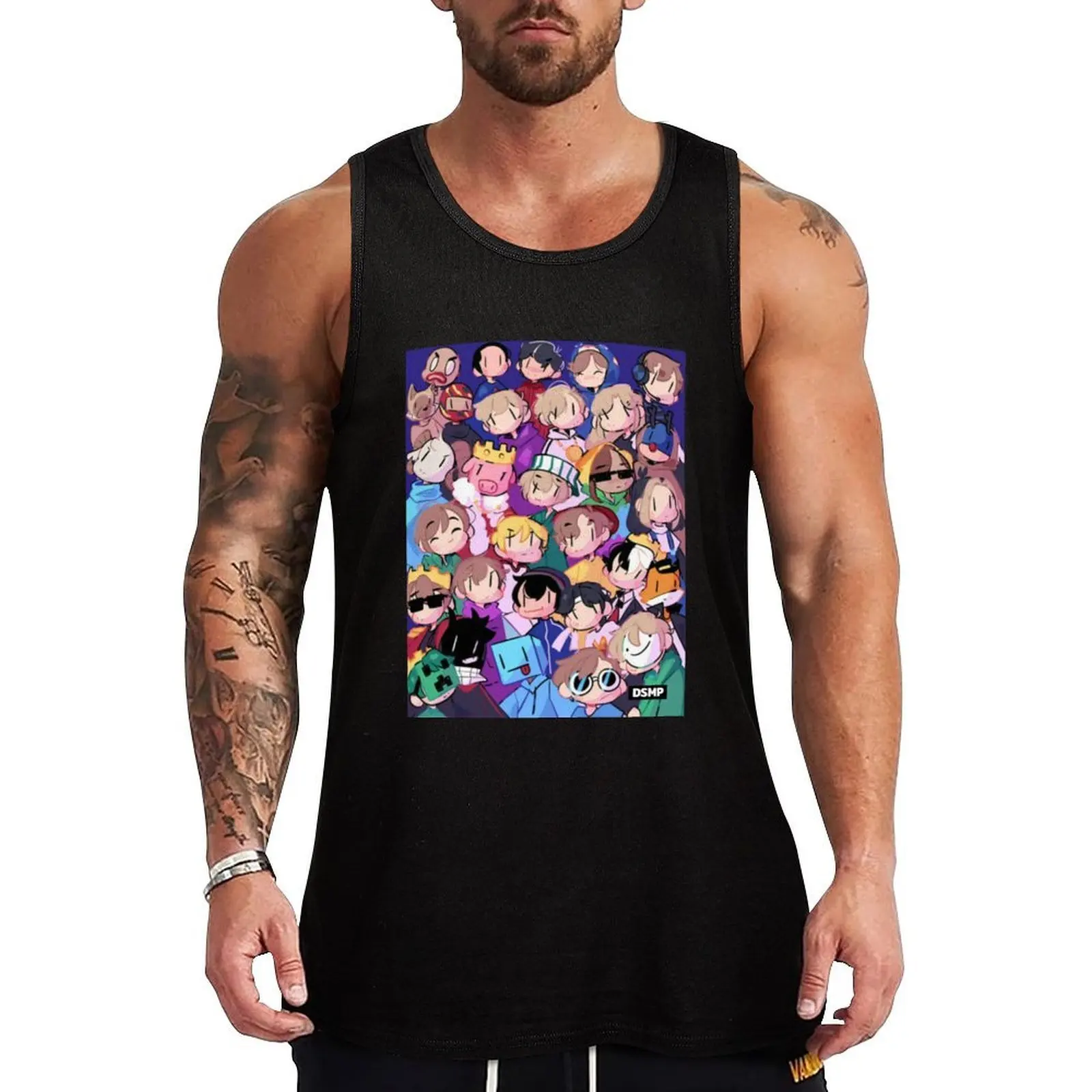 

DSMP Tank Top sports clothes for men Men's singlets Men's summer vest