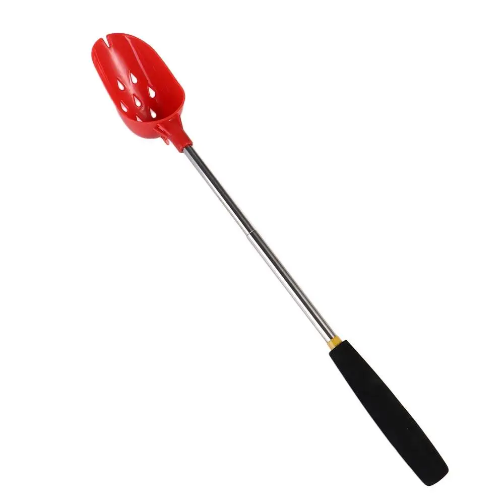 

Far Throw Bait Throwing Spoon Telescopic Retractable Fishing Nesting Spoon Multifunctional Stainless Steel Bait Casting Scoop