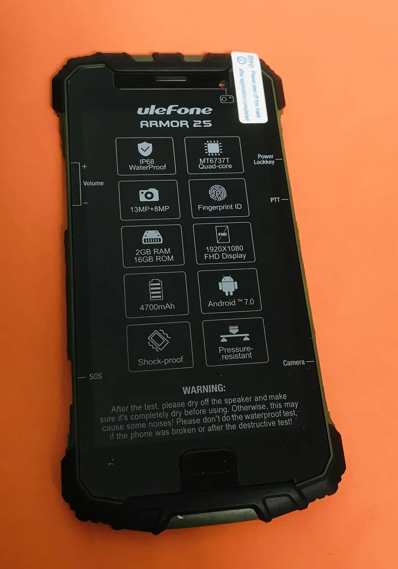 Original LCD Display Screen + Touch Screen + Frame for Ulefone Armor 2S MTK6737T Quad Core 5.0\