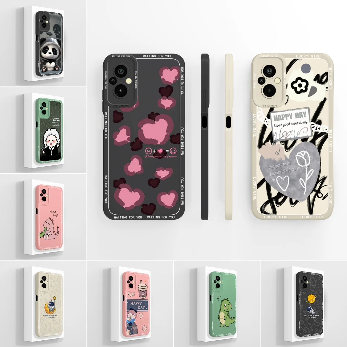 For Xiaomi Redmi 11 Prime Coques Love Heart Case Soft Silicone Durable Funda For Redmi11 Prime Bumper 11Prime Back Cover Housing