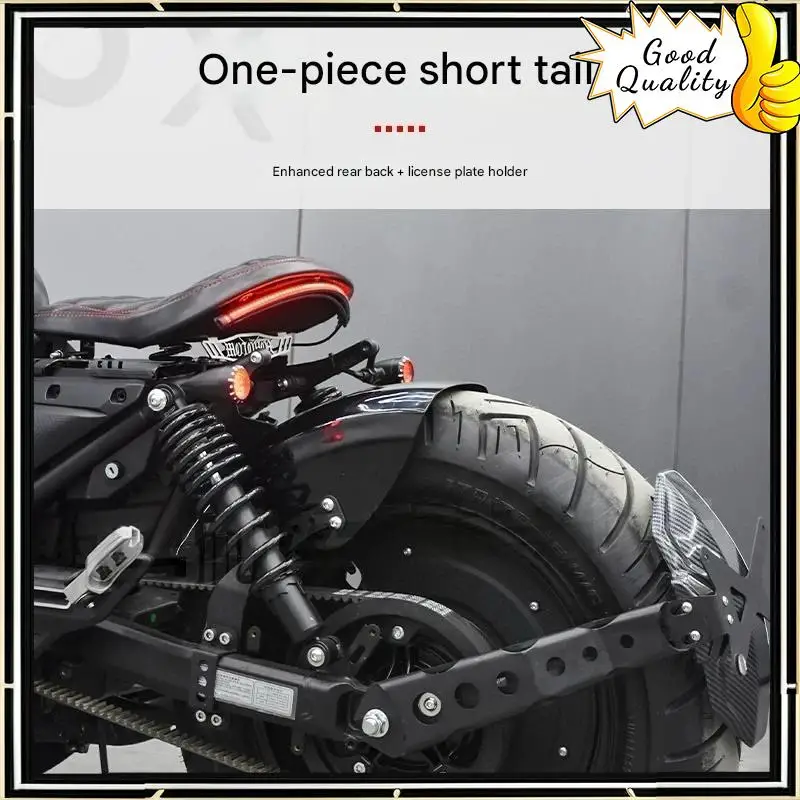 

Good Quality For VOGE CU525 short tail rear mudguard fender single seat retro bobber seat accessories voge cu525 525cu Voge