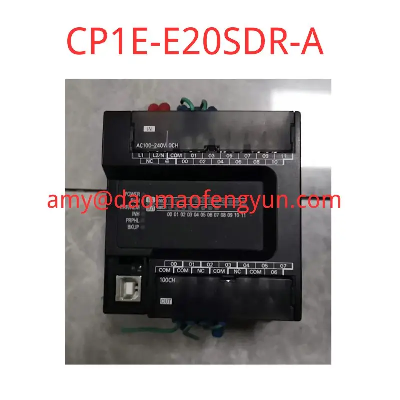 Second-hand  CP1E-E20SDR-A  PLC  Programmer  tested  ok