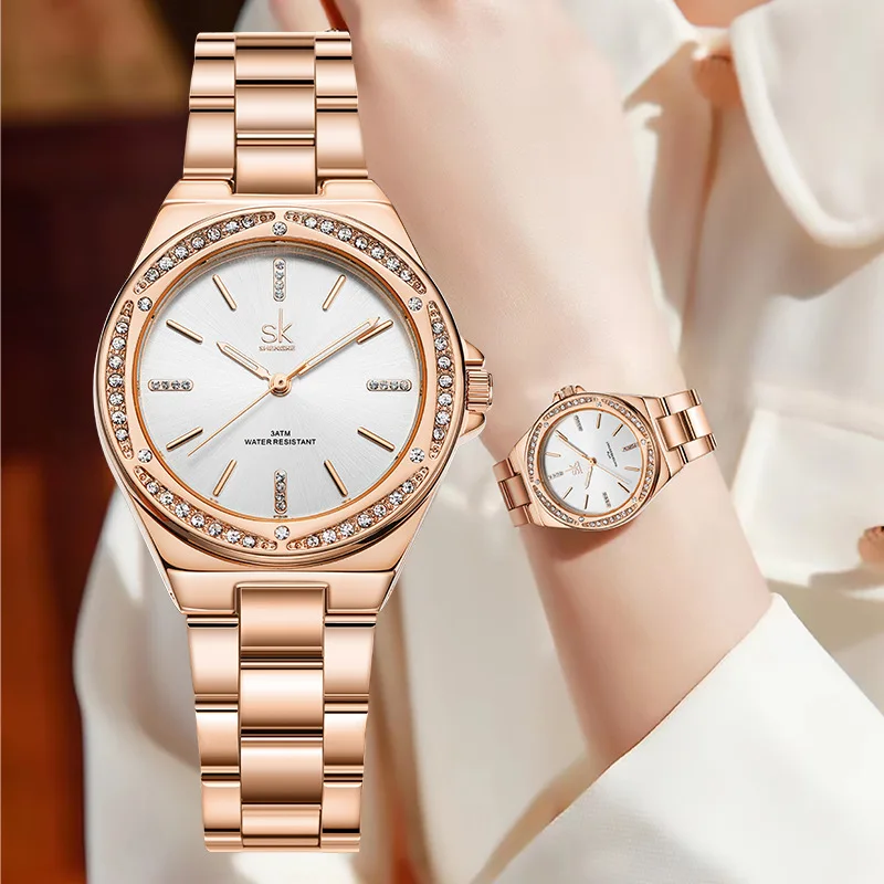 New Women'S Watch, Stylish And Elegant Quartz Watch, High-End Luxury Women'S Wristwatch, Premium Selected Timepiece.