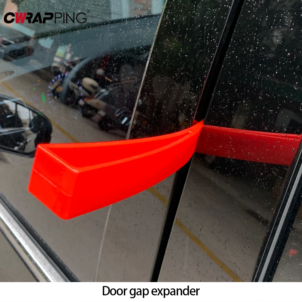 Red Car Door Wedge Panel Paintless Dent Removal Repair Hand Tool for Window Auto Wedge Pump Locksmith Thickened Auto Door Repair