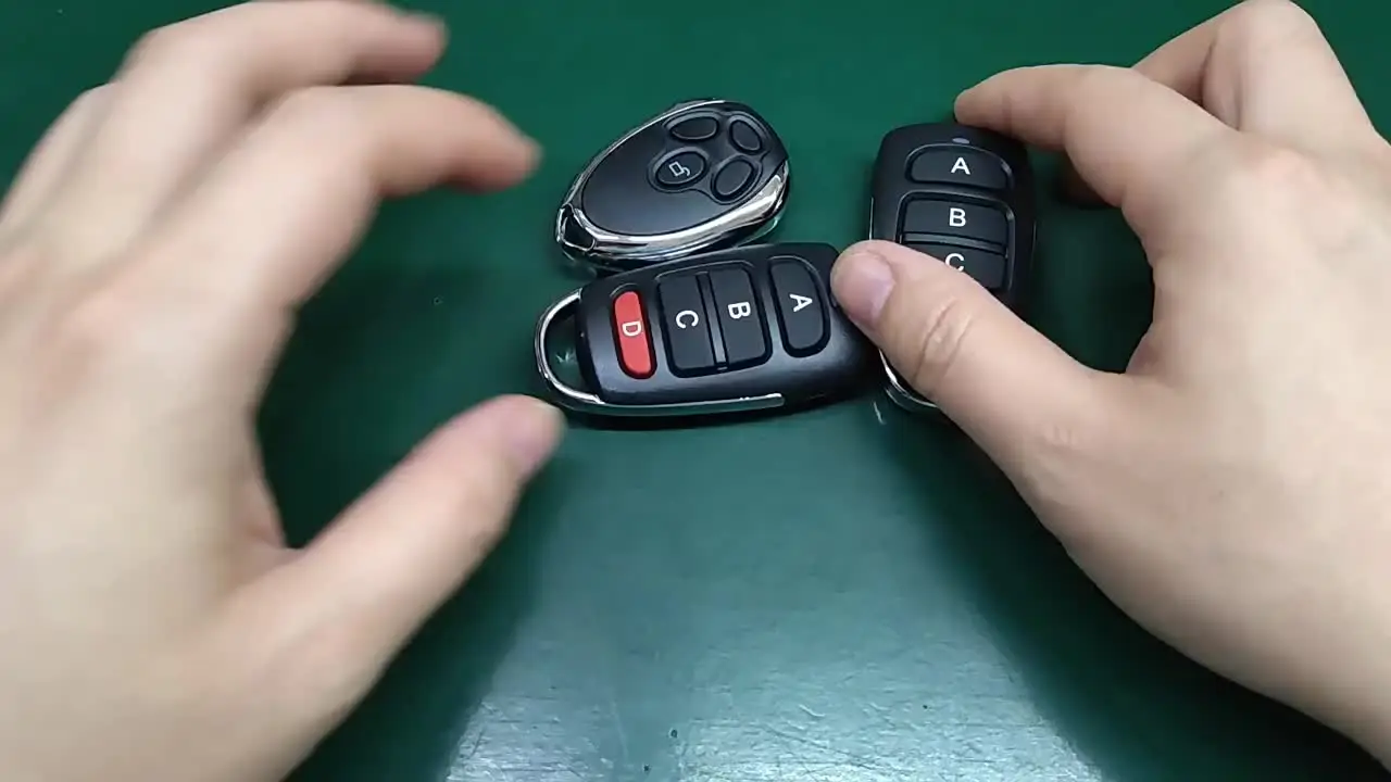 Wireless RF 433mhz Remote Control Copy Code Garage Door Gate Duplicator 433 Mhz Key Remote Opener