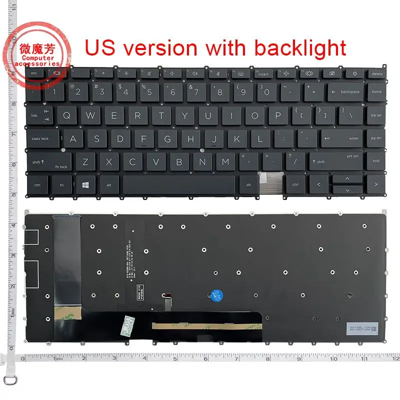 NEW US laptop keyboard for HP FOLIO 1040 G7 G8 EliteBook x360 1030 G7 1030 G8 1040 G7 1040 G8 English keyboard