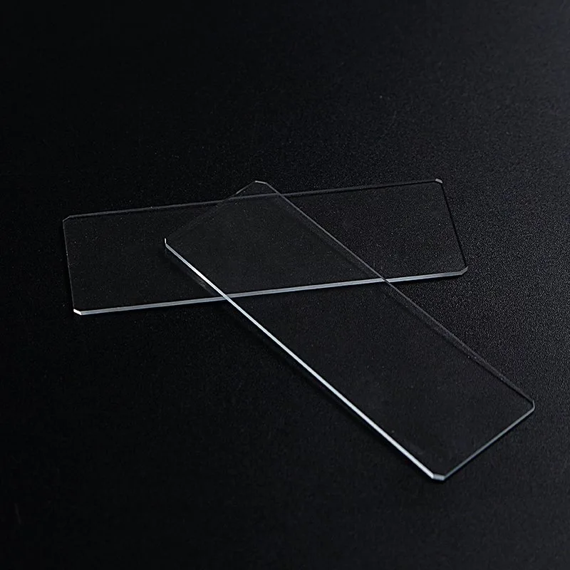 Ultra Clear Tempered Glass 200x190mm R5 Round Corner, 1.1mm / 2mm, 2pcs Teleprompter Accessory High Transparency