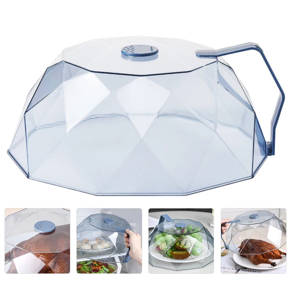 أغطية طعام للميكروويف، واقي من الرش، غطاء زجاجي مقاوم للزيت، لوحة زجاجية للكمبيوتر الشخصي ABS تمنع التدهور والبقاء على البارد