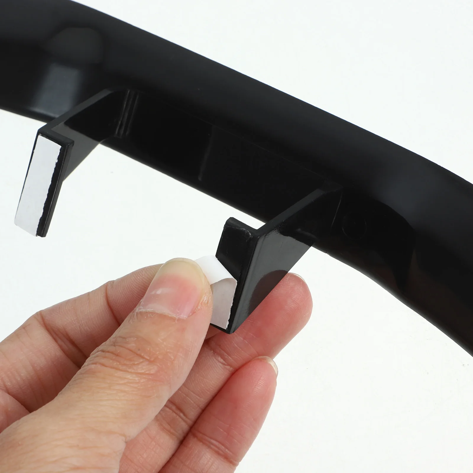 

Universal Car Rear Spoiler Auto Tail Decor Vehicle Plastic Rear Spoiler Durable Carbon Fiber Style Auto Tail Strip For All Cars