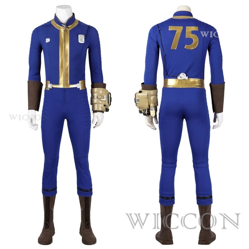 

Adult Game Fall Cos Out No.75 Vault Cosplay Nate Nora Men Jumpsuit Bodysuit Outfit Halloween Carnival Party Roleplay Suit