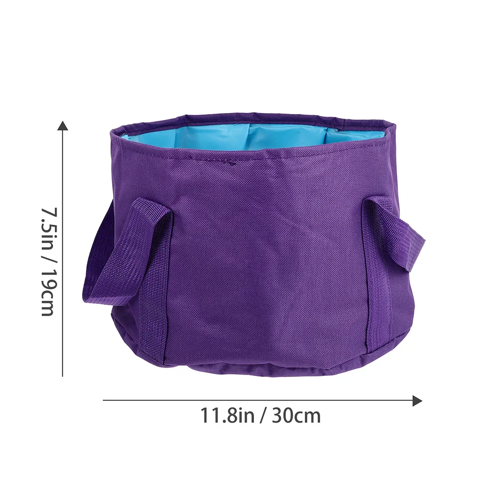 Folding Foot Soak Basin Tub Portable Durable Waterproof Easy to Store for Travel Foldable Basin Multi-Functional Foot Barrel