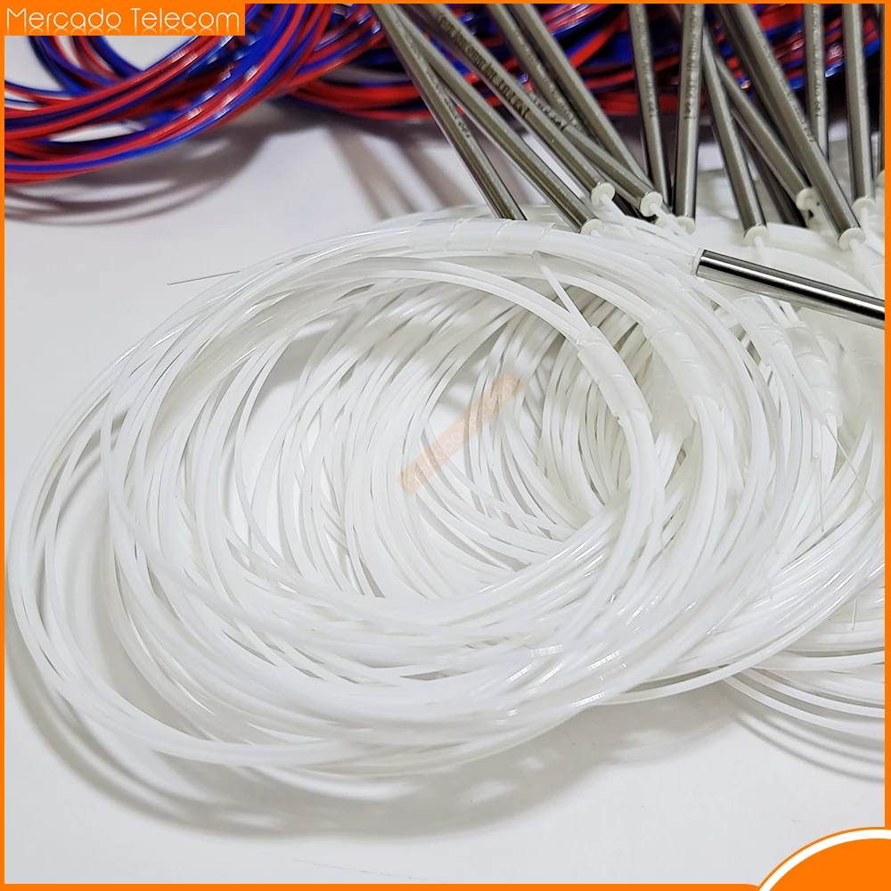 10 unids/lote 10/90 20/80 30/70 40/60 diferentes tipos 1x2 50/50mm acoplador desequilibrado divisor FBT de fibra óptica, sin conector