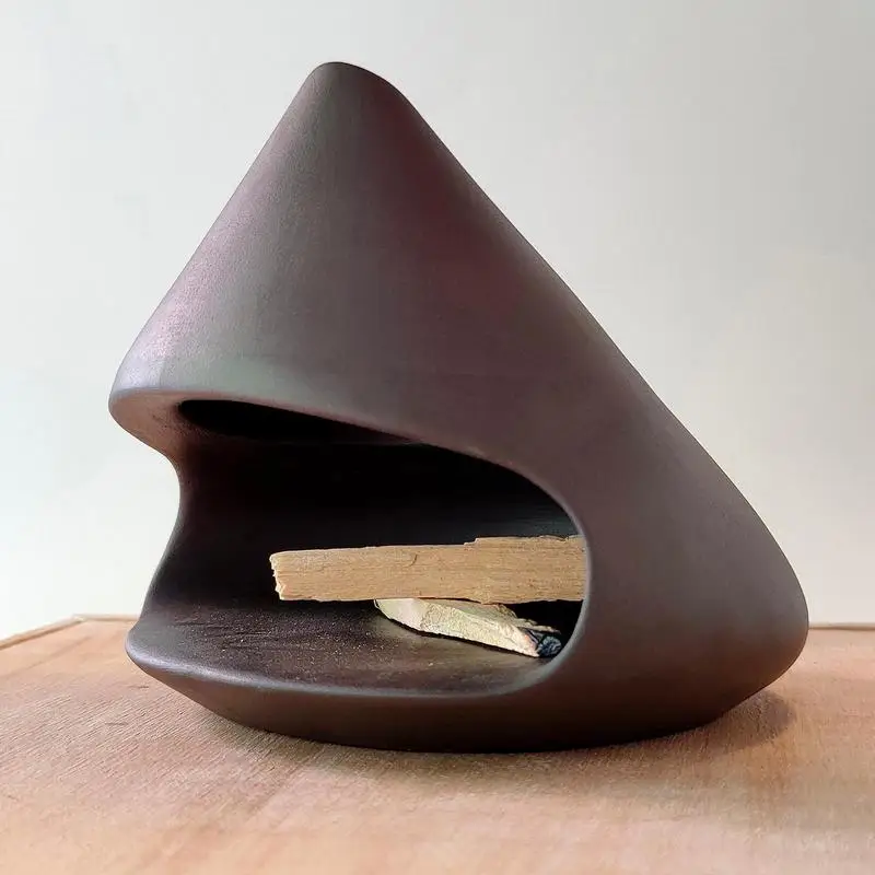 Keramische Palo Salie Houder Handgemaakte Palo Santo As Salie Smudge Bowl En Geur Brandende Stand Voor Home Decor En Yoga