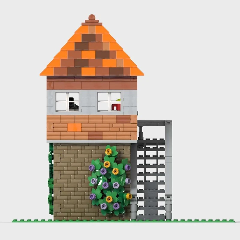 MOC-218669  MOCS Railway Signal Box Building Block Model DIY's Own City Collectibles Brick Set Creative Gifts Exquisite 962PCS