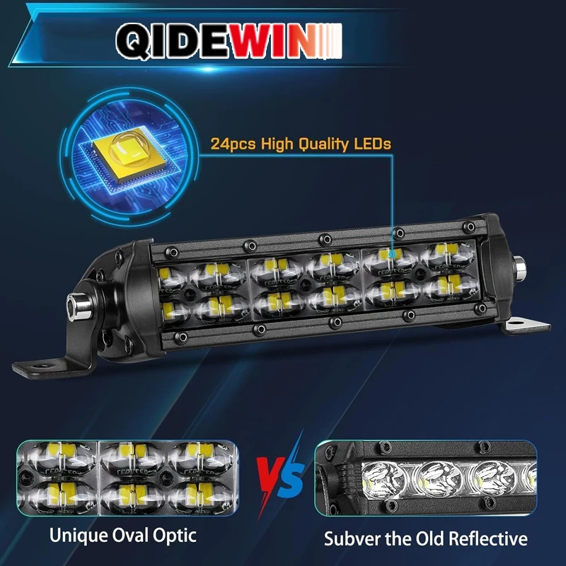 2-Row Led Work Light 5.5