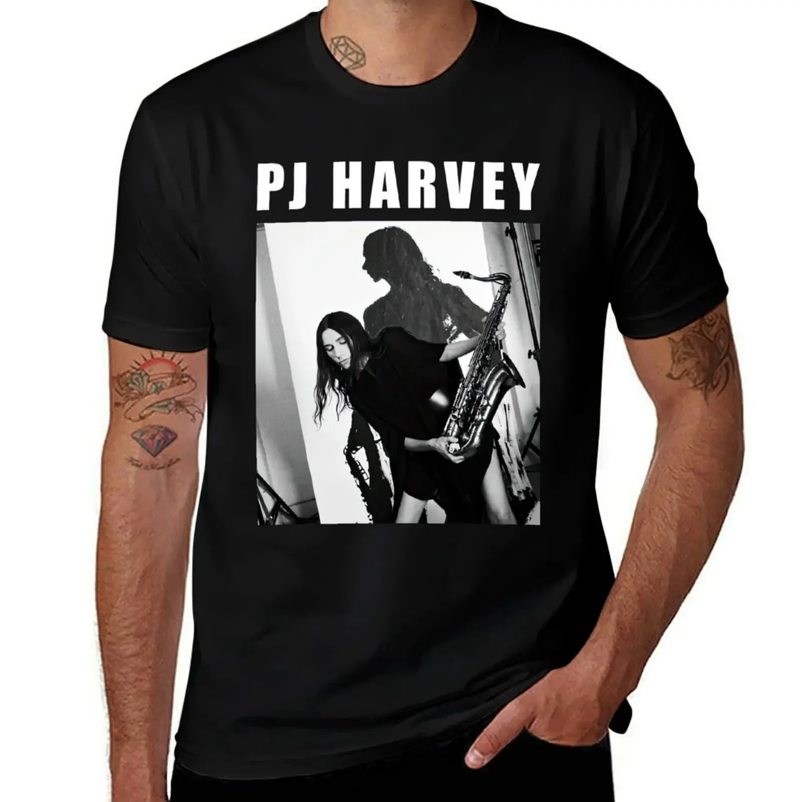 PJ Harvey Polly Jean Harvey Signature Singer Retro Album T-Shirt Anime t-shirt graphics designer shirts designer t shirt men